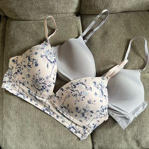 Lucky Brand wireless lounge bras